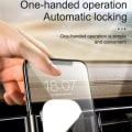 Miniatyrbild 6 av 7: SiGN Bilhållare för Smartphones med 360° Rotation - Svart