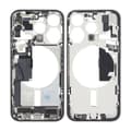 Middle frame with small parts for iPhone 15 Pro - White Titanium OEM