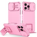 iPhone 16 Pro Case with camera protection - Pink