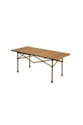 Fällbart aluminium campingbord stort cnh22ju038-brun