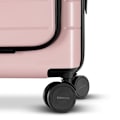 Miniatyrbild 11 av 11: Set med 2 Eternitive E3 resväskor / kabinväska med extra ficka och USB-C- och USB-A-port / TSA kombinationslås / storlek S + M / färg rosa / 360° svän