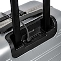 Miniatyrbild 3 av 8: Eternitive E+ kabinväska med powerbank TSA fingeravtryckslås / färg grå - grafit / 360° svängbara hjul