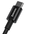 Miniatyrbild 2 av 7: Baseus CATYS-C01 USB-C - USB-C PD QC FCP Kabel 100W 5A 480Mb/s 2m - Svart Svart