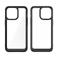 Miniatyrbild 2 av 7: Outer Space Skal med Ram iPhone 15 Pro Max - Transparent