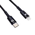 Miniatyrbild 3 av 5: Wozinsky USB C Till Lightning Kabel 2m - Svart (2-pack)