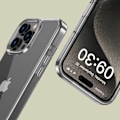 Miniatyrbild 2 av 4: Tech-Protect FlexAir Hybrid Skal iPhone 16 Pro Max - Transparent