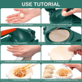 Miniatyrbild 2 av 5: Nyaste 3-i-1 Dumpling Maker, Dumpling Ravioli Maker Press, Empanada Maker Press, Wonton Mould, Dumpling Maker Verktyg för Dumpling