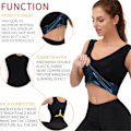 Miniatyrbild 8 av 10: Sweat Sauna Vest Body Shapers VÄST KVINNOR 2XL-3XL Women