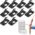 Miniatyrbild 6 av 7: Bågskytte Pil Rest Recurve Bow Arrow Rest HÖGER HÖGER HÖGER HAND right hand