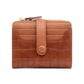 Liten plånbok Bifold Korthållare BRUN Brown