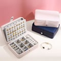 Miniatyrbild 3 av 3: Resesmyckeskrin - Vit white