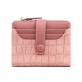 Liten plånbok Bifold-korthållare ROSA Pink
