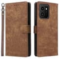 Kompatibelt för HMD Skyline Plånboksfodral RFID PU Läderfodral Ställ [DB] Brown