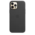 Nahkakotelo iPhone 12 Pro Max -puhelimelle MagSafella Black