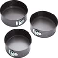 Kitchen Craft Kakformar med Non-Stick-beläggning, 3-pack, Svart