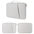 Tablet Etui Taske Beskyttelsestaske USB kabelopbevaring til iPad Lysegrå Light Grey For 12-13 inch