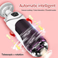 Miniatyrbilde 3 av 4: Masturbator - CF - Teleskopisk - Innsetting - Rotasjon - Med Sugefunksjon
