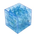 Miniatyrbilde 1 av 5: 3D Terningpuslespill Penges labyrint Bank Sparing Myntsamling Etui Boks Morsom Hjernelek Blue