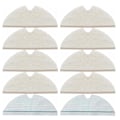 Miniatyrbilde 1 av 5: 10 stk. moppeputer for Roborock Q5 Pro/Q8 Max/Q8 Max+/Q7/Q7+/Q7 Max/Q7 MAX+/S5/S50/S51/S55/S5 MAX robotstøvsuger