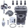 Pikkukuva 4 / 4: Kampiakselin sylinterin männän sarja yhteensopiva Husqvarna 41 136 137 141 142 SAVE DE TAISON 40mm