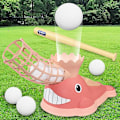 Miniatyrbillede 3 af 4: Baseball Pitching Machine Baseball Pitcher Play Set blå