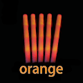 Miniatyrbilde 1 av 4: 60 stk Fargerike Glow Sticks Light-up Led Foam Sticks Spong Glowsticks Rave Glow-grønn -HG orange