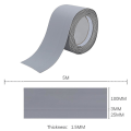 Miniatyrbilde 5 av 5: 5m Selvklebende Sokkellistveggkantklistremerke Light Grey 100 x 25 x 1.5 mm