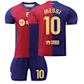 Pikkukuva 1 / 3: 2425 Barcelona koti Messi pelipaita setti 16(90-100cm)