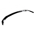 Miniatyrbilde 2 av 5: Front støtfanger leppe diffusor sett 3 deler hake spoiler splitter erstatning for Tesla Model Y 2020‑2022 blank svart