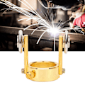 Miniatyrbillede 3 af 4: P80 Plasma Cutter Torch Roller Guide Metalhjul med 2 skruer til Torch Compass