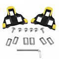 Pikkukuva 1 / 4: Maantiepyörän polkimen lukot pyörän tarvikkeet Shimanolle Sh11/spd-sl Kaesi Black Yellow