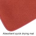 Pikkukuva 3 / 5: Mikrokuitu Astianpesu Matto, Super Imuva, Mikrokuitu Astianpesu Matto Red