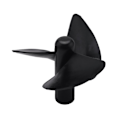 Miniatyrbilde 5 av 5: 8 stk 3-bladet Propell 4 Venstre & 4 Høyre For 2011-5 Fiske Agnsbåt Fiskefinder RC Båt Reservedel Black
