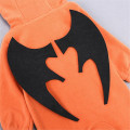 Miniatyrbilde 3 av 5: 3-24 måneder Nyfødt baby Barn Jenter Gutter Halloween Pumpkin Little Devil Kostyme Jumpsuit med hette 3-6Months