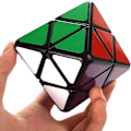 Pikkukuva 5 / 5: Wabjtam 4-akselinen Octahedron Speed ​​Cube Puzzle Neliakselinen Octahedron Diamond Shape Magic Puzzle Cube -ES