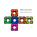 Pikkukuva 5 / 5: Peralng Speed ​​Rubik Cube 3x3 - Tarraton Magic aivopeli lahjarasialla