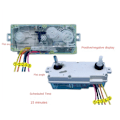 Miniatyrbillede 4 af 5: 5-linjers stribe vaskemaskine timer vaskemaskine timer kontakt vasketimer halvautomatisk dobbelt cylinder vask