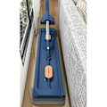 Miniatyrbild 3 av 5: Stor Platt Moppset, 360° Swivelmopp med Urvridningsfunktion, Platt Mopp med Återanvändbara Mikrofibermoppdynor Kompatibla med Trägolv Laminatplattor -hg Blue Mop with 6 Pads