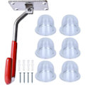 Miniatyrbillede 4 af 4: Primerpære | Garage Hooks - Primerpære 6-pak kompatibel med FS90 FS90R FS100RX FS110R FS130R HL90 100 km100