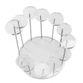 Miniatyrbilde 1 av 5: Cupcake stativ Akryl display stativ for smykker/kake Dessert stativ bryllup bursdagsfest dekorasjon Transparent