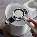 Miniatyrbilde 4 av 5: Knock Box for kaffe med avtakbar Knock Bar Espressobeholder for hjemmekjøkken, kontor, espressomaskintilbehør - Hvit