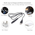 Pikkukuva 5 / 5: Dc5.5x2.1mm urosliitin C8 naarasliittimeen power muunnosliitäntä -HG With a USB line