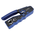 Miniatyrbillede 3 af 5: Pass Through Ethernet Crimper RJ45 CAT6 Gennemføringshul Pass Through Crimper Cutter Kit