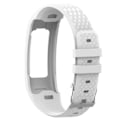 Miniatyrbilde 1 av 3: Hvit silikonerstatningshåndleddsstropp for Garmin VivoFit 2/1 Fitness Activity Tracker-L