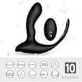Miniatyrbilde 4 av 4: Māsséur Prostàté Prostàté Màsséur Màsséur Prostàté Stimulator Mann, Prostàté simulator VibraMàsséur Sextóy Analé Vibrerende Plugg Fe C