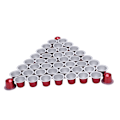 Miniatyrbild 1 av 5: 50 Set Återfyllningsbara Kaffekapselkoppar Engångs för Nespresso Pod för Nescafe Automatisk Kaffemaskin Matförpackning Café