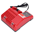 Miniatyrbilde 3 av 5: Litiumbatterilader Lader Vedlikeholdslader 100‑240V Inngangsspenning for Milwaukee M14 M18EU Plugg