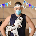 Pikkukuva 2 / 5: Hauska wc-paperirullan syntymäpäiväkoriste Syntymäpäivälahjat Sopii naisille ja miehille Lahja 80th Birthday