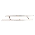 Miniatyrbillede 1 af 4: Marine Navigation Parallel Ruler - Klar skala - Høj nøjagtighed - Transparent båd skibstegning Parallel Ruler 600mm/23.62in