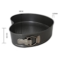 Miniatyrbild 5 av 5: Hjärta Bakplåt Hjärta Springform Liten, non-stick belagd, hjärtformad Bakplåt Utlopp Bakplåt